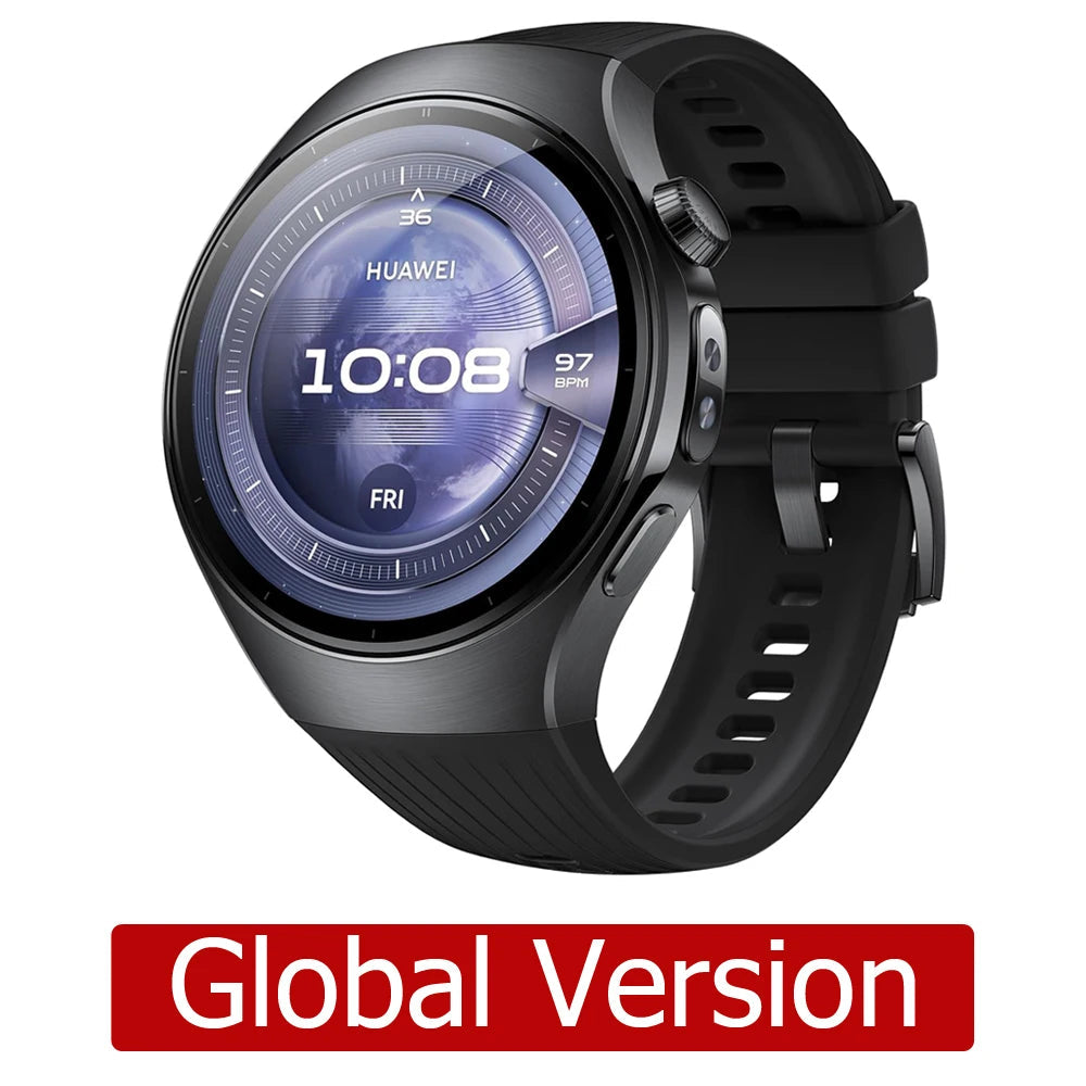Huawei Watch 5 eSIM Smartwatch - X-TAP Health Monitoring and Blood Oxygen optoeletronics