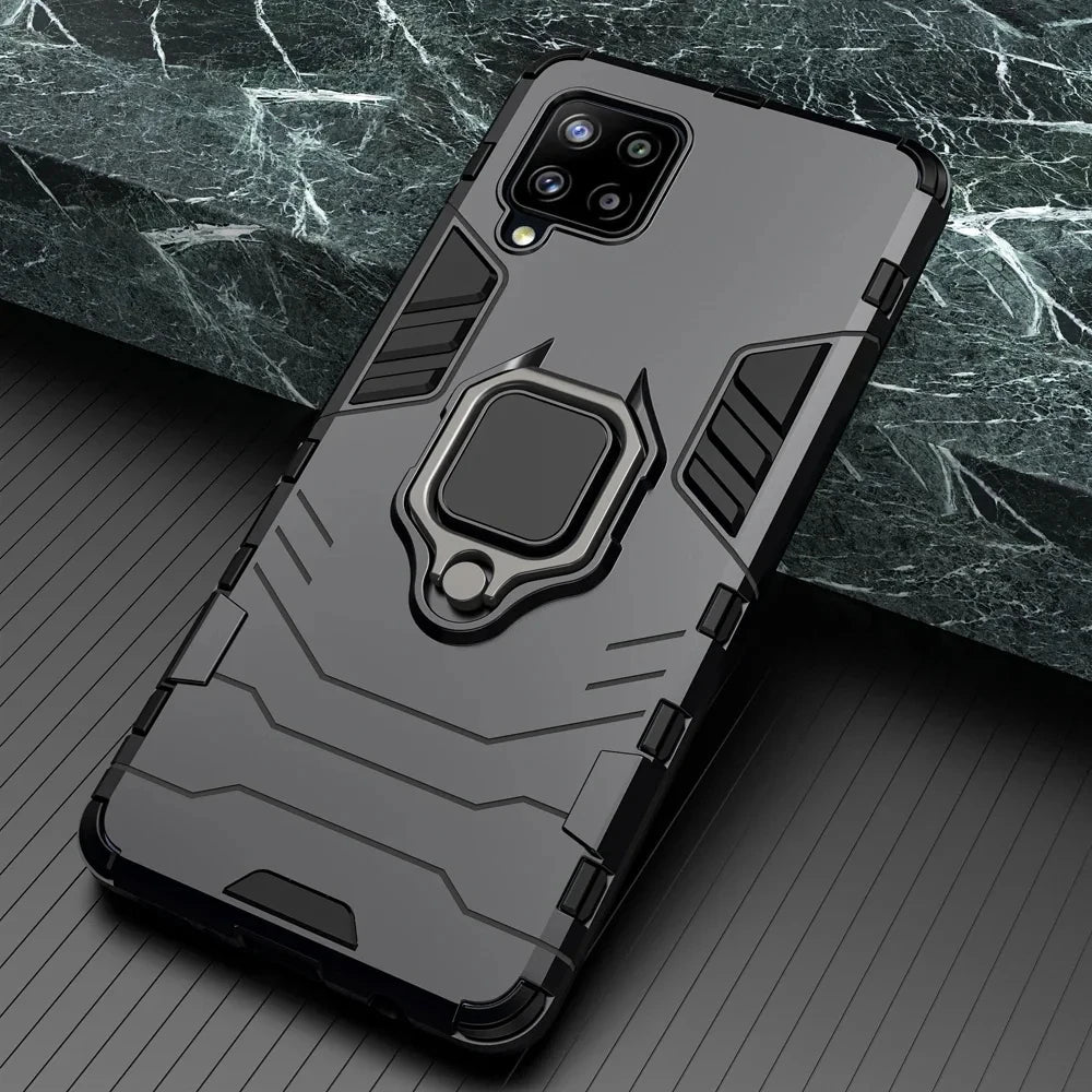 Magnetic Ring Stand Case for Samsung Galaxy A Series - Shockproof Cover optoeletronics