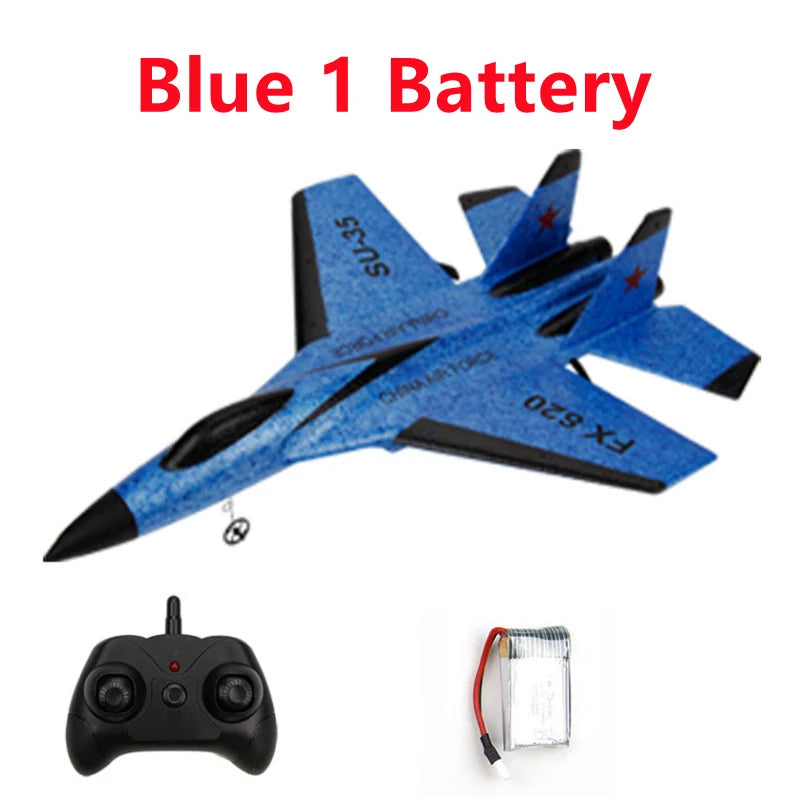 FX-620 SU-35 RC Fighter Plane - 2.4G EPP Foam Glider optoeletronics