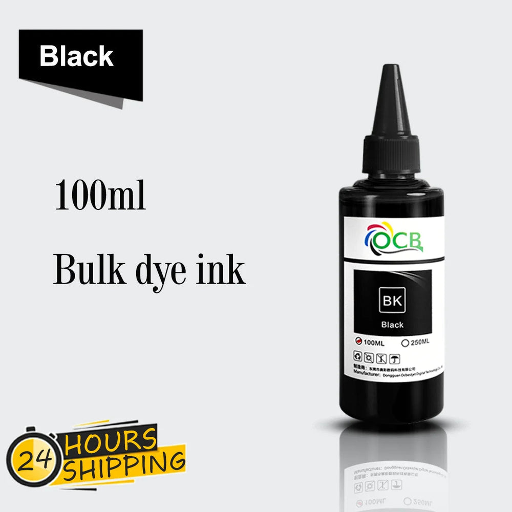 OCBESTJET 6-Color Refill Ink Kit - Epson 100ML Bottles optoeletronics