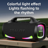 Zealot S79 Bluetooth Party Speaker with 24-Hour Playtime optoeletronics