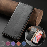 Magnetic Wallet Leather Case for Xiaomi Redmi - Card Holder Cover optoeletronics