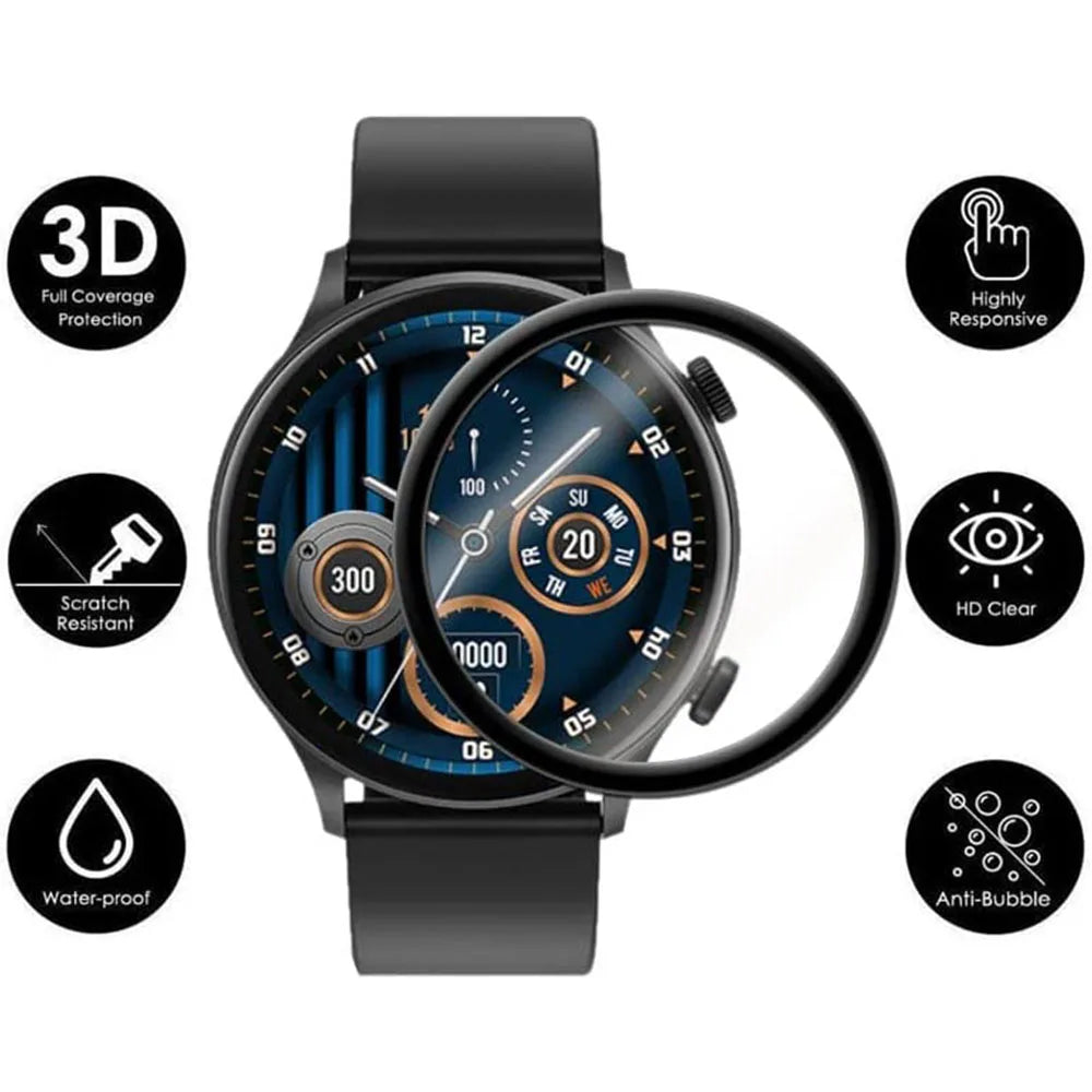 Haylou Solar Plus RT3 Screen Protector - Flexible TPU Hydrogel Film optoeletronics