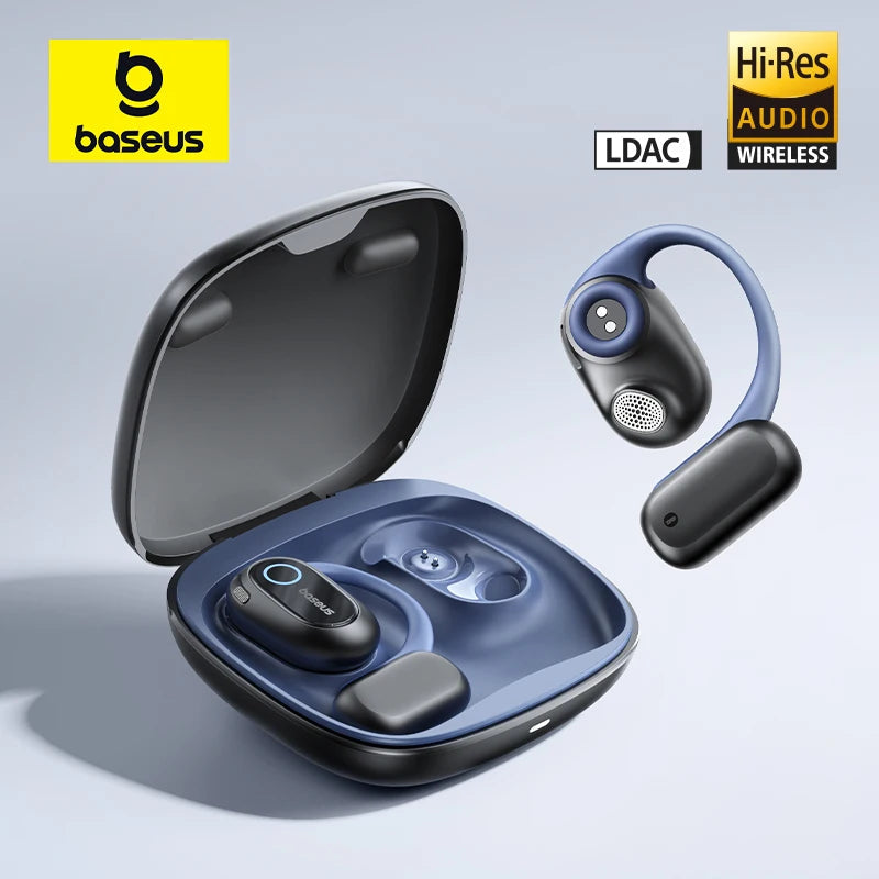 Baseus Bowie MF1 Open-Ear Earbuds - Bluetooth 5.4 60H Playtime optoeletronics