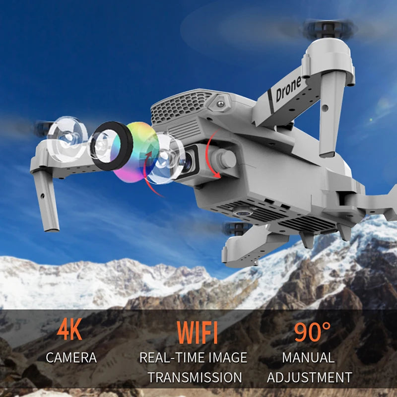 E88 Pro Foldable Drone - 4K Wide-Angle Camera optoeletronics