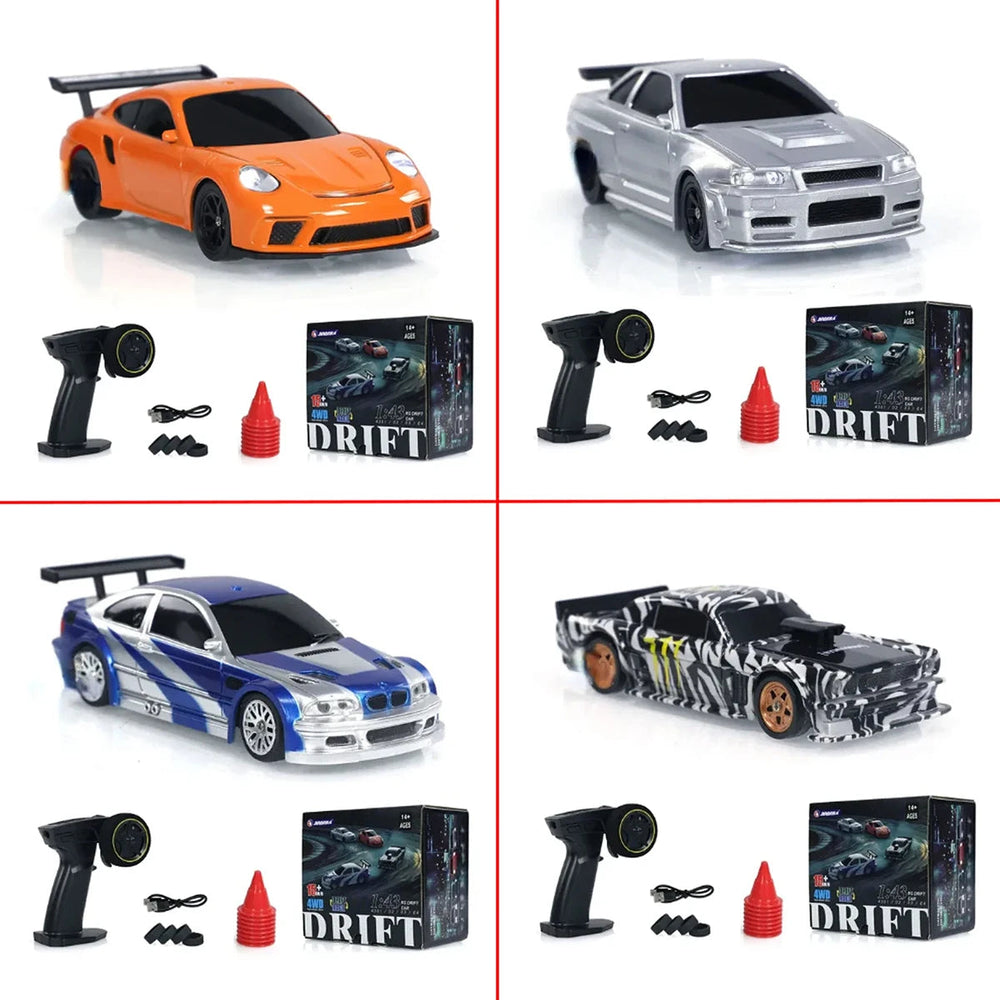 SMODELF JBL-4303 RC Drift Car - 1:43 4WD Racing Model optoeletronics