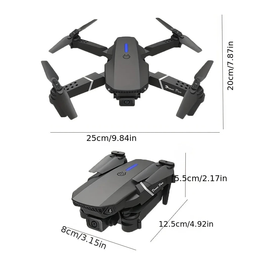 E88Pro 4K WiFi FPV Foldable Drone with Wide-Angle Camera optoeletronics
