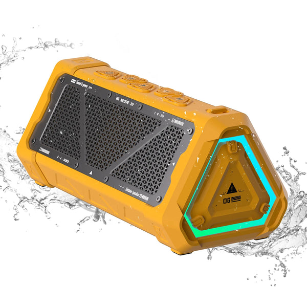 MLOVE P3 40W Bluetooth Speaker - IPX7 Stereo RGB Outdoor Sound