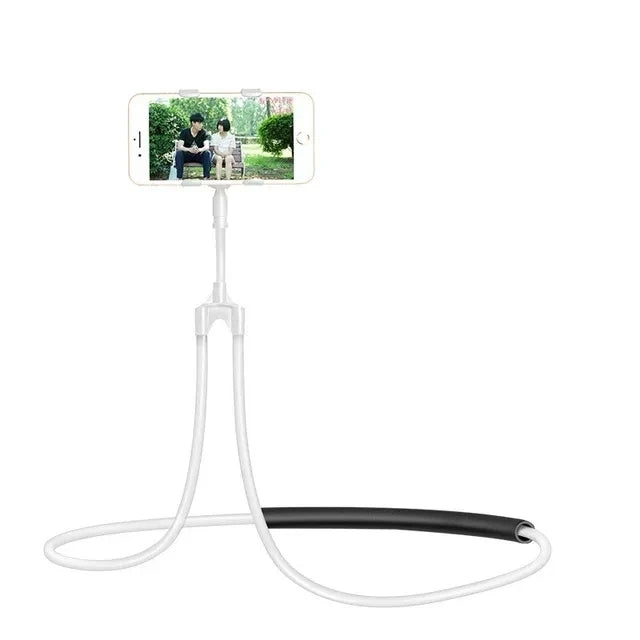 360" Neck and Desk Phone Stand - Hands-Free Tablet Holder optoeletronics