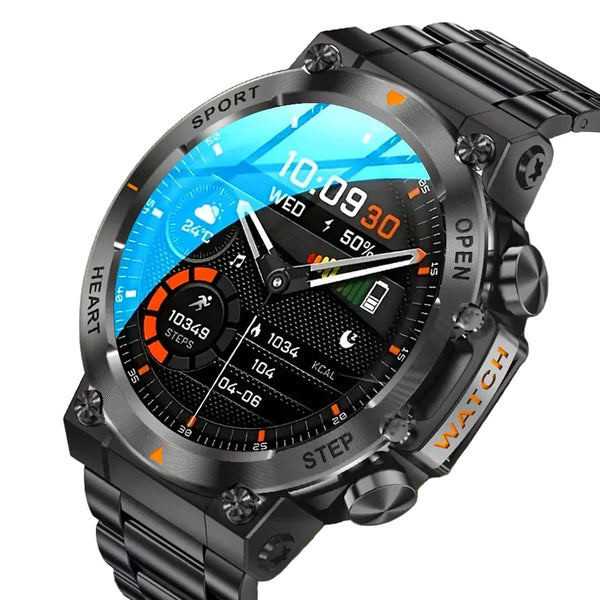 1.39 Inch Bluetooth Call Smart Watch - 400mAh Fitness Tracker for Android iOS