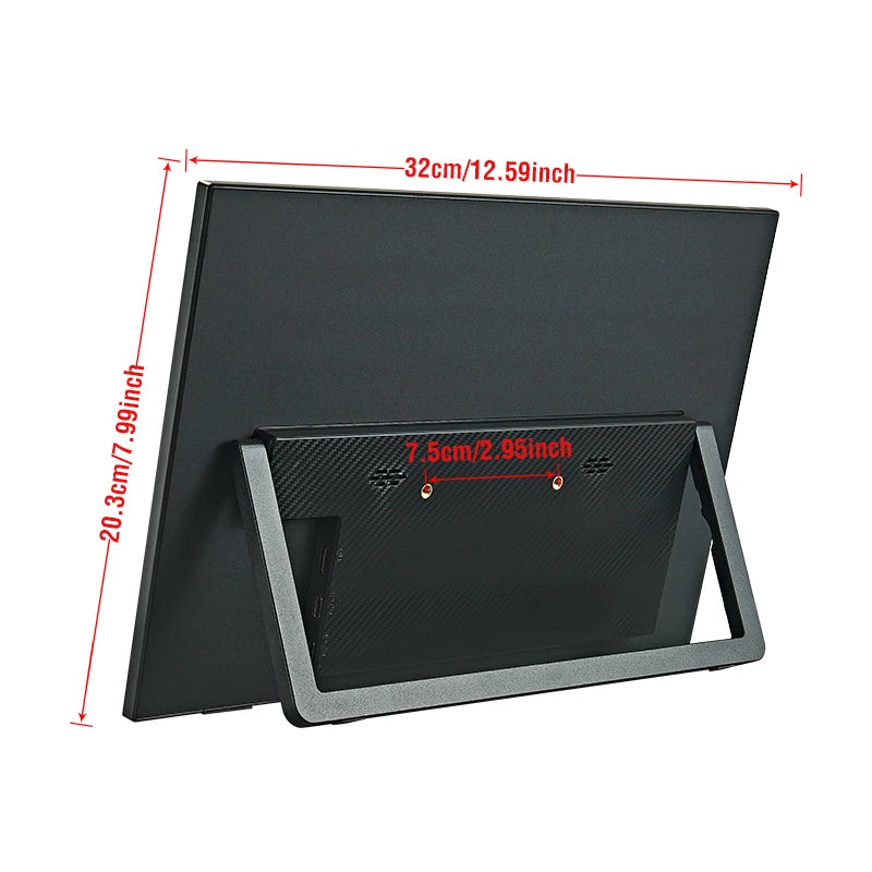 14-Inch Portable Touch Monitor - 1080P Gaming and Laptop Display optoeletronics