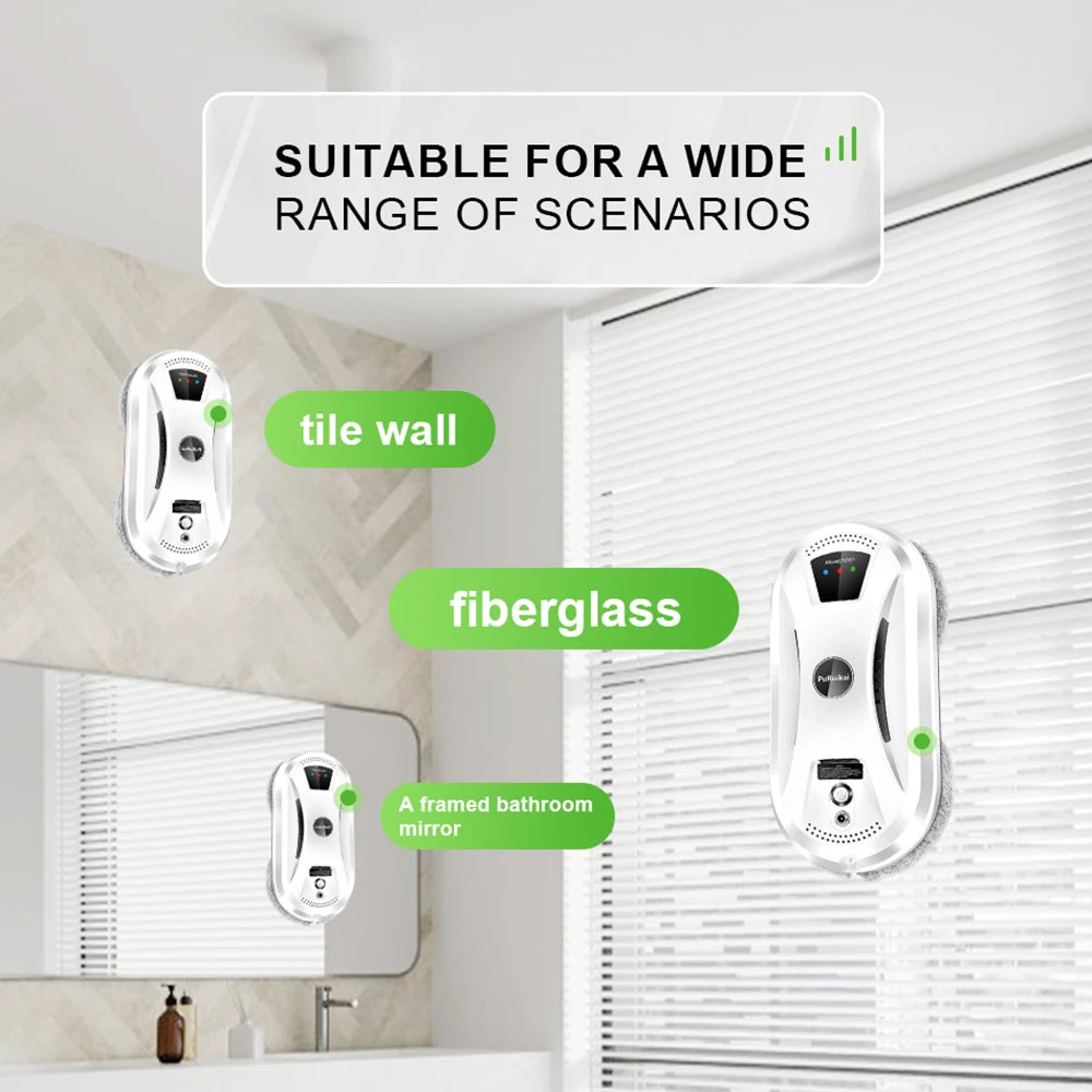 PuRuiKai Window Cleaning Robot with Remote Control optoeletronics