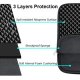 Shockproof inner fleece of Waterproof Lycra Laptop Sleeve for 11 to 15.6 Inch Devices.