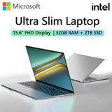 Portable 15.6-inch Laptop - Intel 6500Y Fingerprint optoeletronics