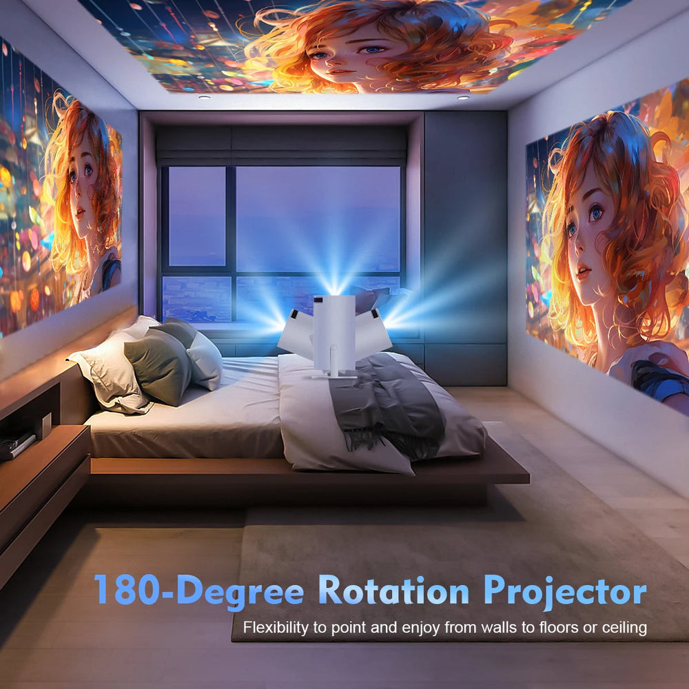 Magcubic HY300 Pro Projector - 290 ANSI Android 14 optoeletronics