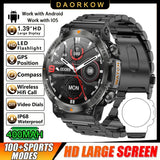 1.39 Inch Bluetooth Call Smart Watch - 400mAh Fitness Tracker for Android iOS optoeletronics