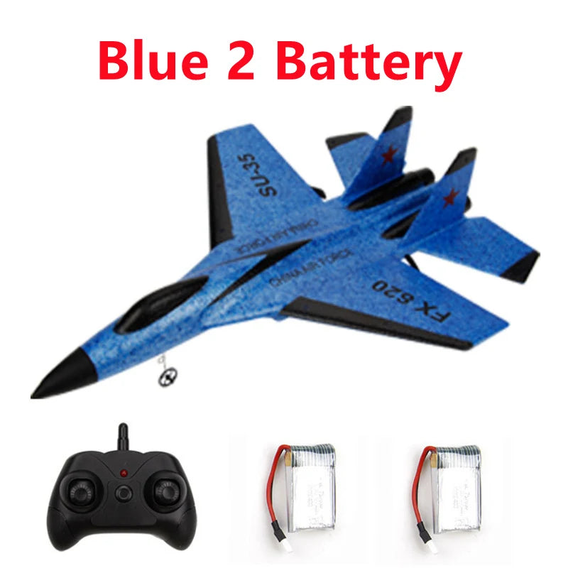 FX-620 SU-35 RC Fighter Plane - 2.4G EPP Foam Glider optoeletronics
