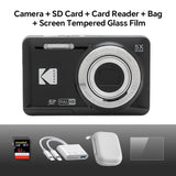 Kodak PIXPRO FZ55 16MP Compact Camera with 5x Zoom Gift Kit optoeletronics
