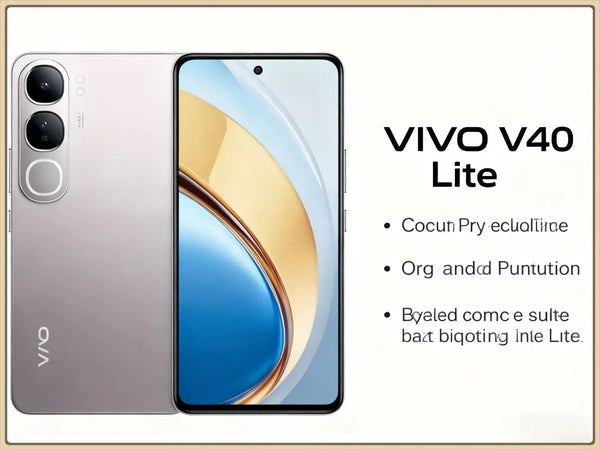 Vivo V40 Lite Smartphone - 50MP 6.78-inch Display
