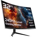 KTC 32-Inch Curved Gaming Monitor - 240Hz 1080P HDR Display optoeletronics