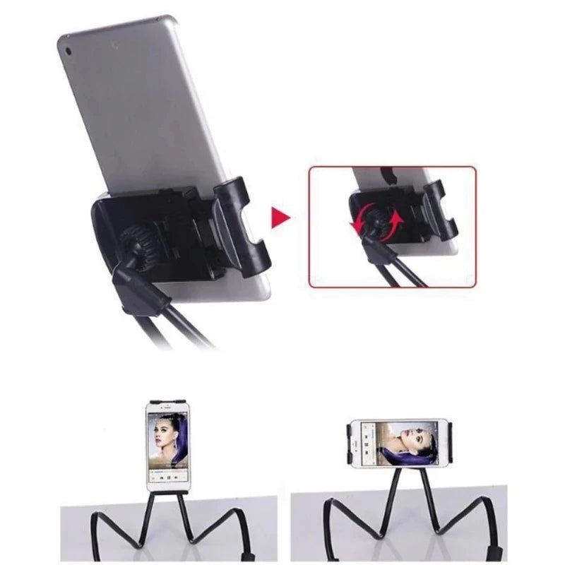 360" Neck and Desk Phone Stand - Hands-Free Tablet Holder optoeletronics