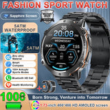 Outdoor GPS Smart Watch - 1.73 Inch AMOLED, 1000mAh, 5ATM Waterproof optoeletronics