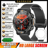 1.39 Inch Bluetooth Call Smart Watch - 400mAh Fitness Tracker for Android iOS optoeletronics
