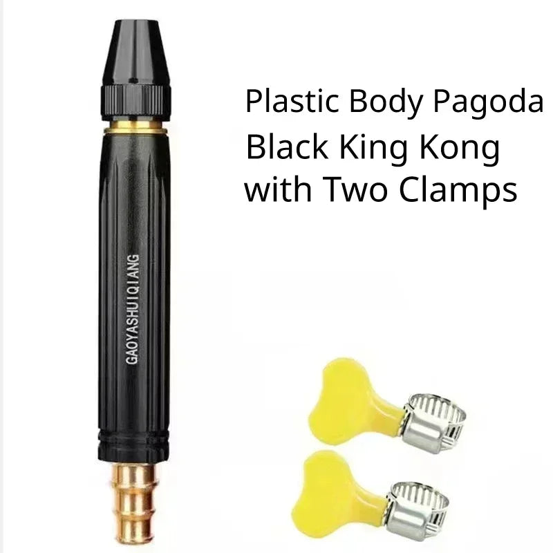 High-Pressure Water Spray Nozzle for Car Wash and Garden Use optoeletronics