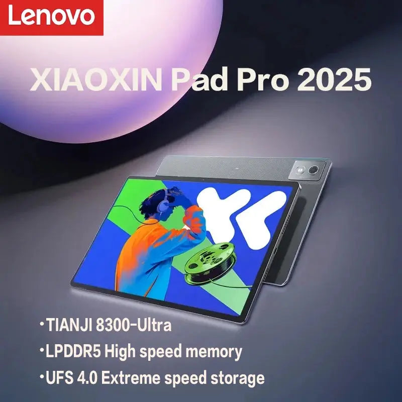 Lenovo Xiaoxin Pad Pro 12.7 2025 Tablet - Dimensity 8300, 2.9K 144Hz optoeletronics
