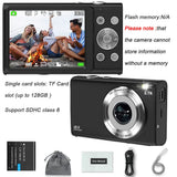 4K 48MP Autofocus Vlogging Camera with 2.8-Inch Display optoeletronics