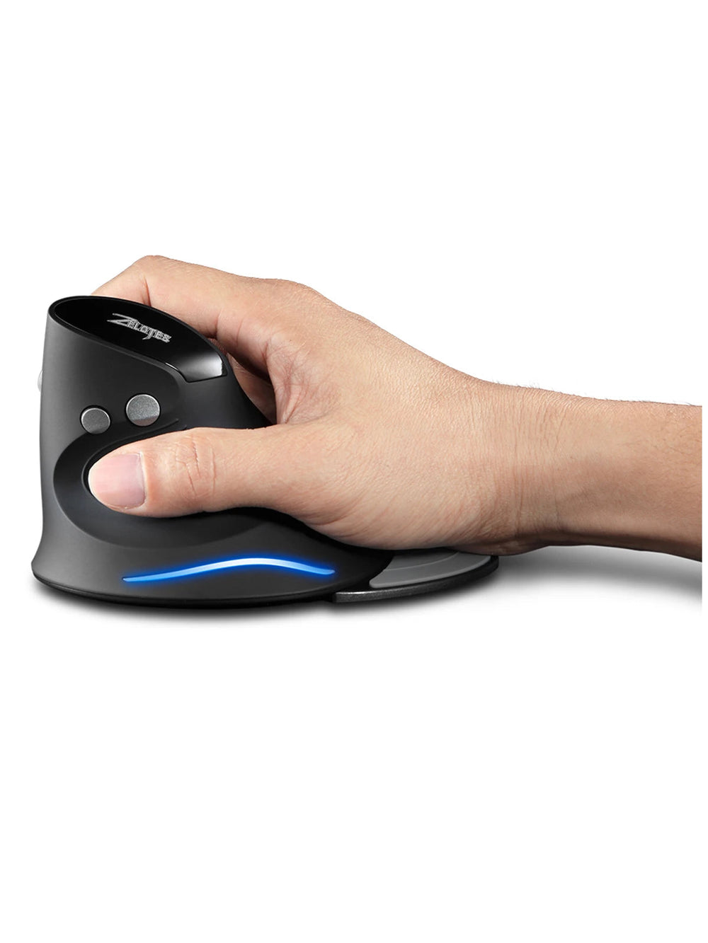 Zelotes F-17 Vertical Wireless Mouse with Adjustable DPI optoeletronics