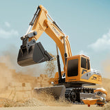 Alloy RC Excavator - Lights and Sound Engineering Vehicle optoeletronics