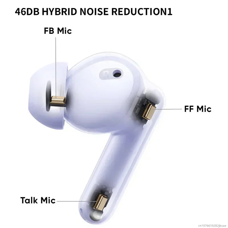 realme Buds T310 ANC Earbuds - 46dB Bluetooth 5.4 optoeletronics