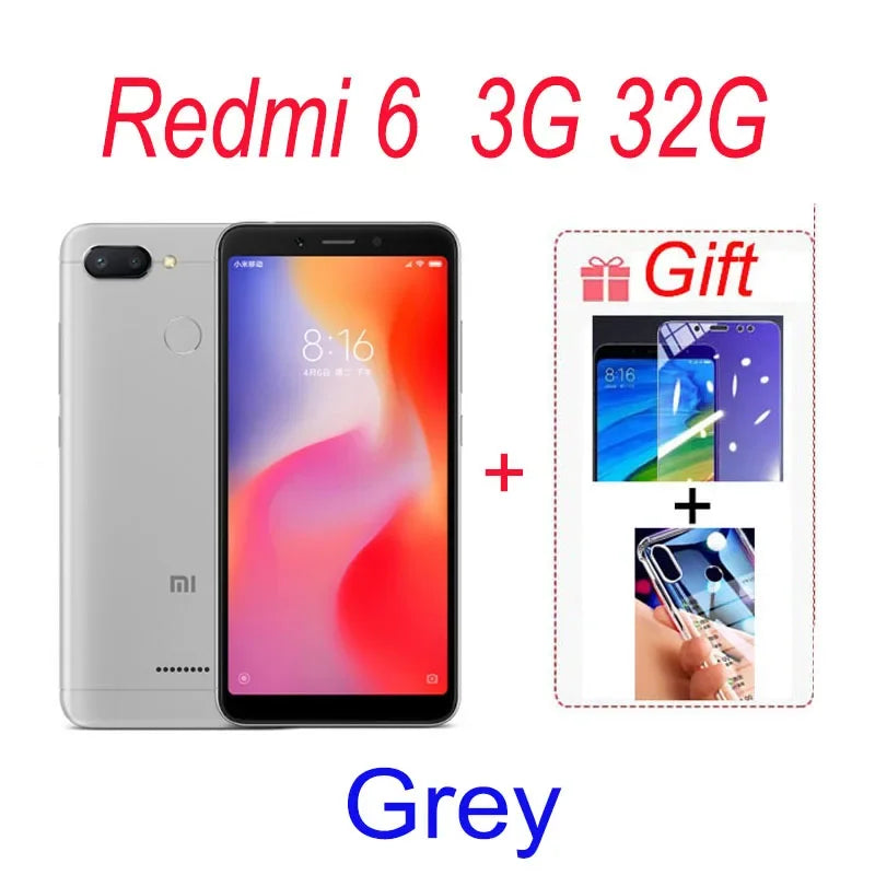 Xiaomi Redmi 7 Smartphone - 4GB RAM 64GB Unlocked Android Phone optoeletronics