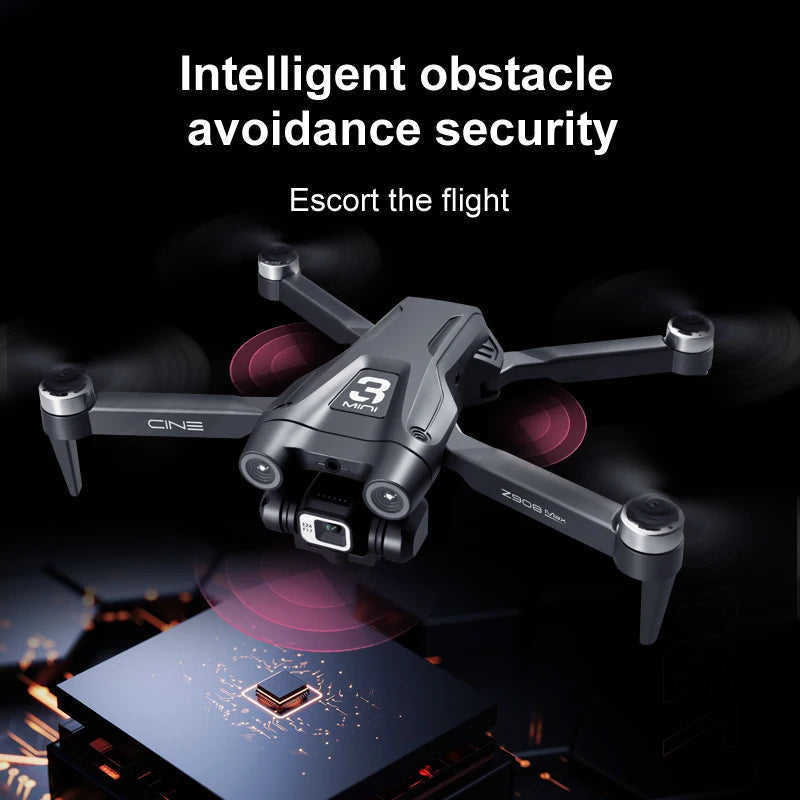 Lenovo Z908 Pro Max 4K GPS Drone with 3-Sided Obstacle Avoidance optoeletronics