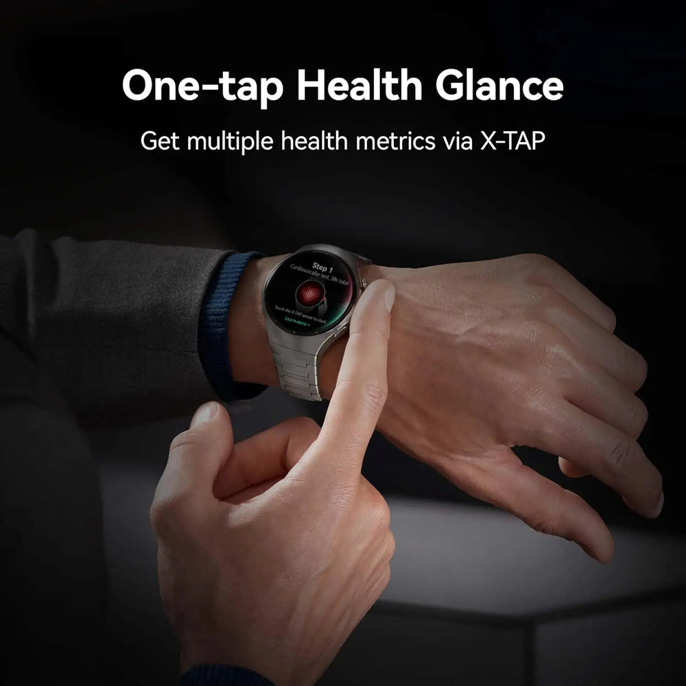 Huawei Watch 5 eSIM Smartwatch - X-TAP Health Monitoring and Blood Oxygen optoeletronics
