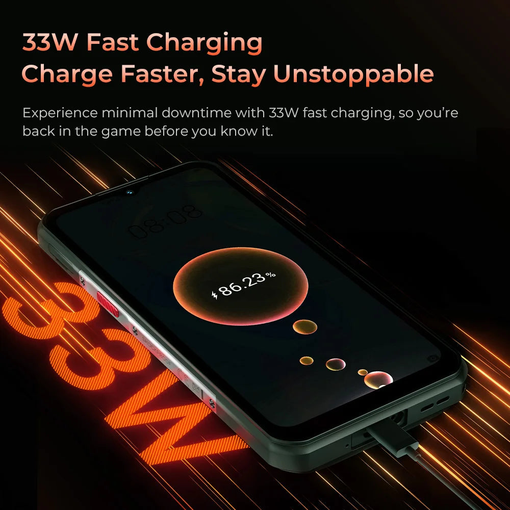 Oukitel WP55 Pro Rugged 5G Smartphone - 108MP 11000mAh optoeletronics