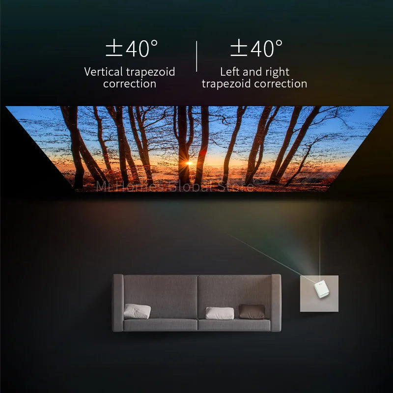 Wanbo T2 MAX Projector - 1080P Portable Home Theater optoeletronics