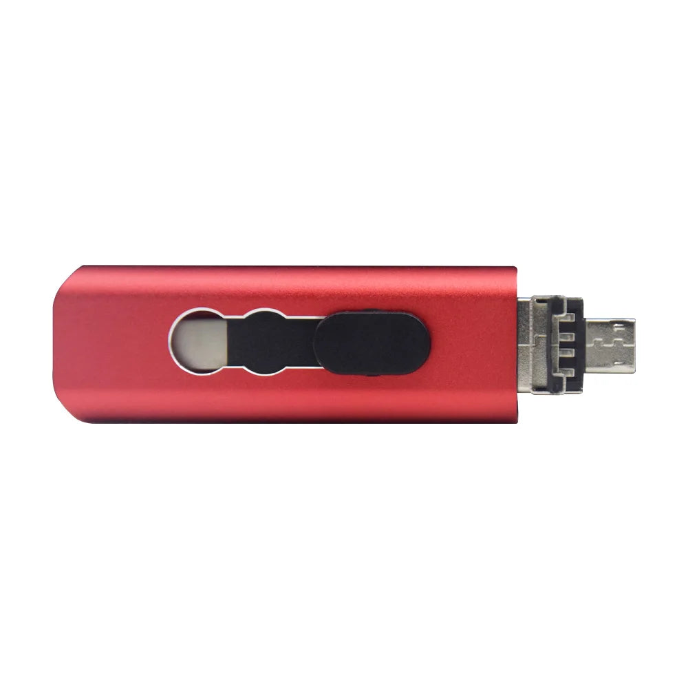 3-in-1 OTG USB Flash Drive with Type-C and Micro USB optoeletronics