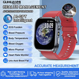 ECG Health Smart Watch - Heart Analysis, Blood Pressure and Bluetooth Call optoeletronics