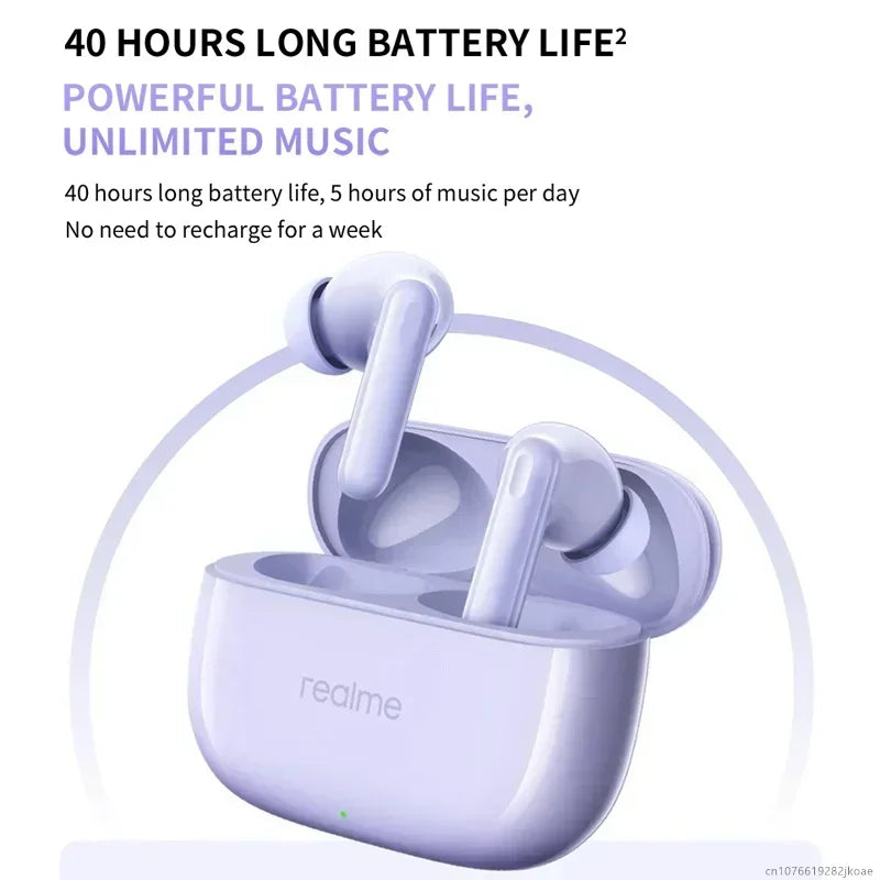 realme Buds T310 ANC Earbuds - 46dB Bluetooth 5.4 optoeletronics