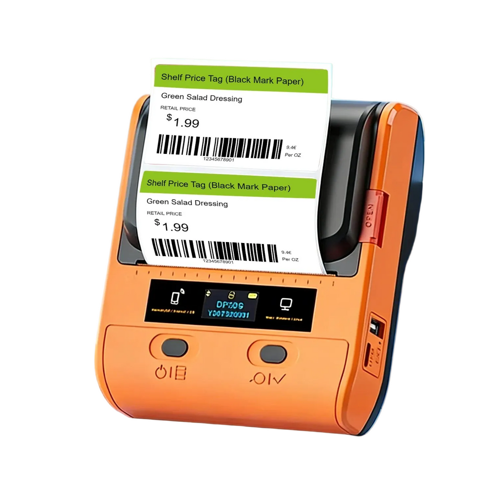 DETONGER DP30S Thermal Label Printer - Bluetooth 28-80mm optoeletronics