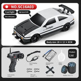 LKCOMO AE86 RC Car - 4WD Remote Control Vehicle optoeletronics