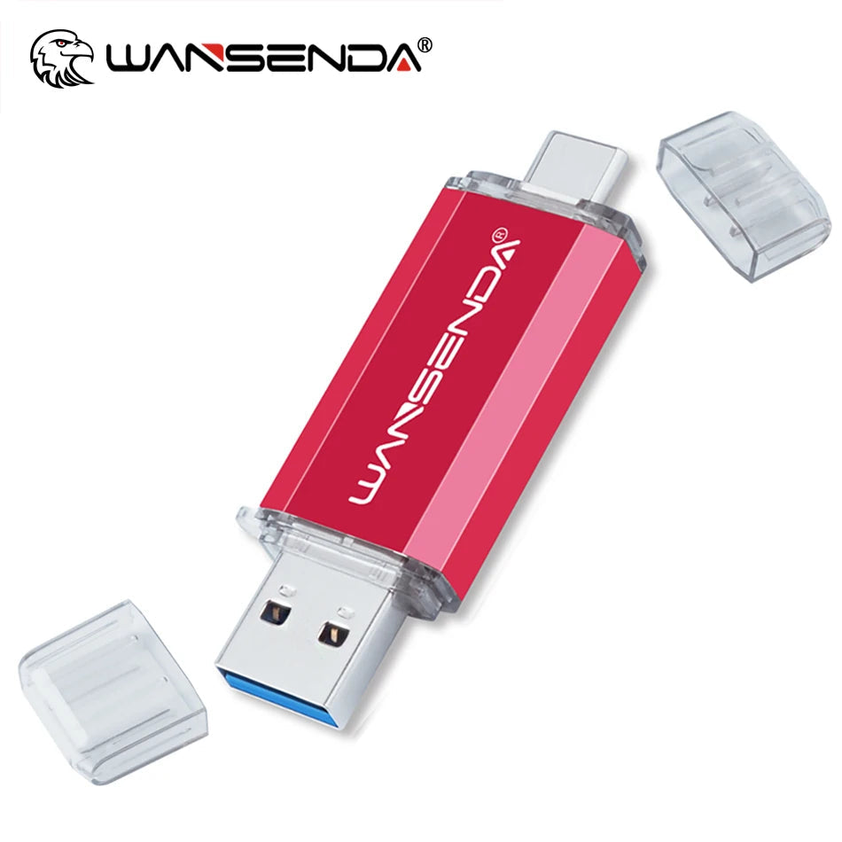 WANSENDA USB 3.0 Type-C OTG Flash Drive optoeletronics