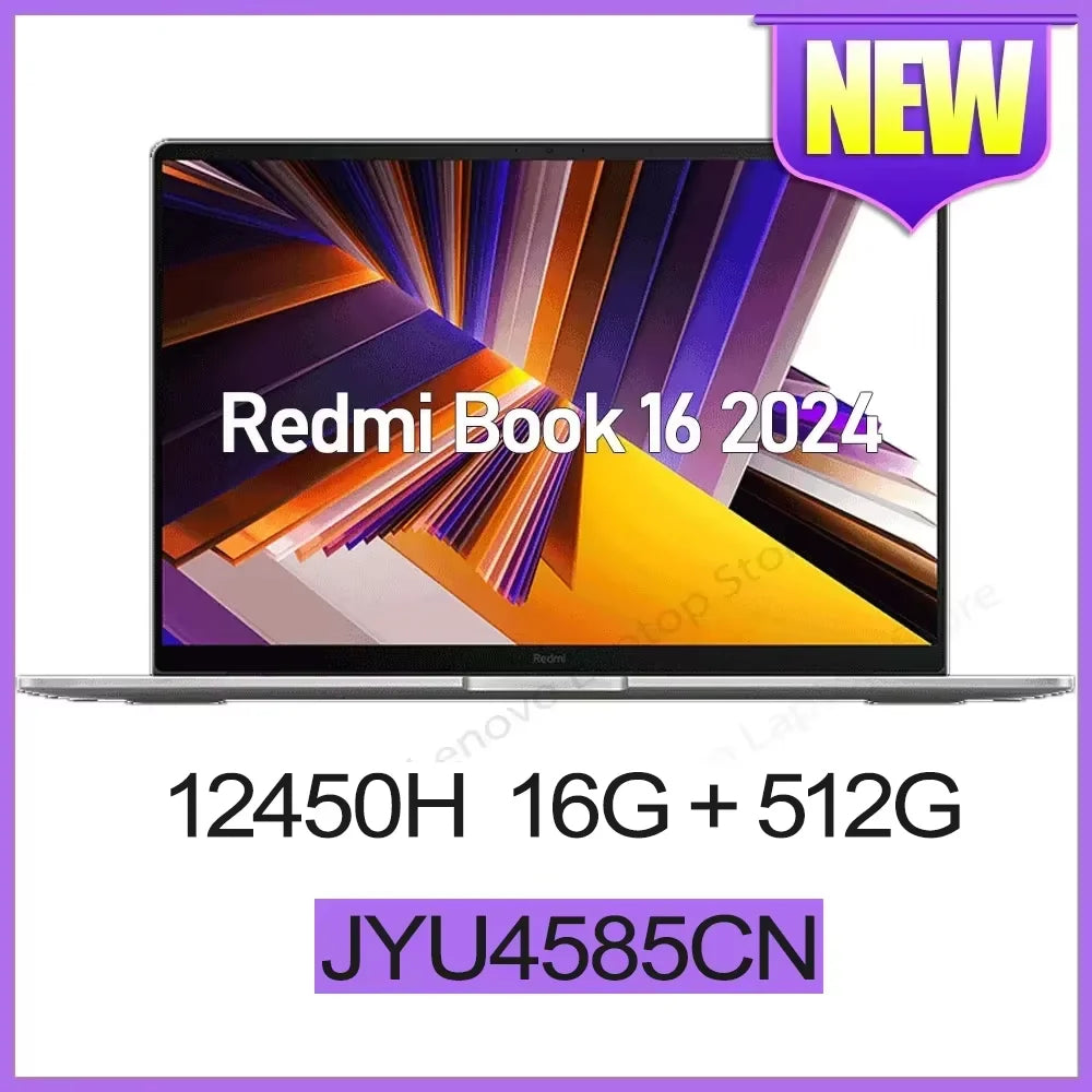 Xiaomi RedmiBook 16 2024 Laptop - i5 16GB 512GB optoeletronics