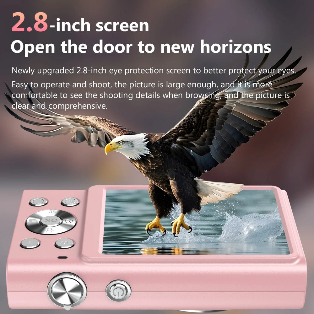 4K 48MP Autofocus Vlogging Camera with 2.8-Inch Display optoeletronics