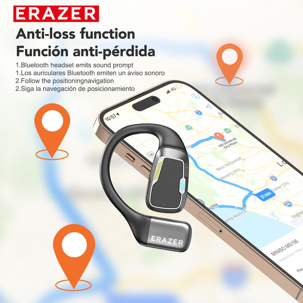 Erazer XP6 AI Translator Earbuds - Bluetooth Office Travel optoeletronics