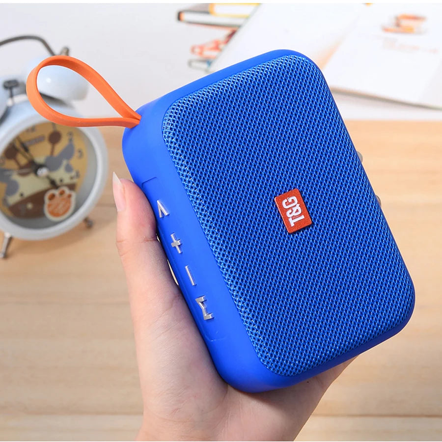 Portable Mini Bluetooth Speaker with FM Radio - Waterproof AUX Sound Box optoeletronics
