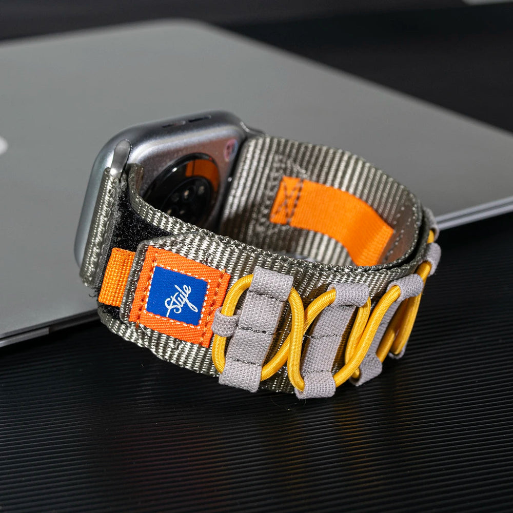 Apple Watch Tactical Nylon Band - 42mm to 49mm Sport Strap optoeletronics