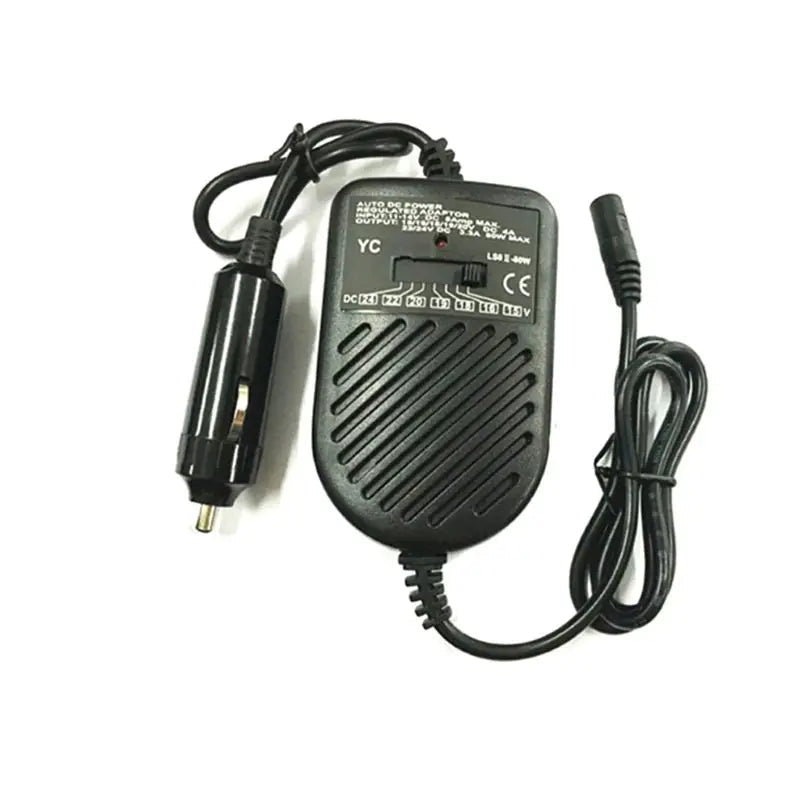 80W Universal Car Laptop Charger Adapter Set optoeletronics
